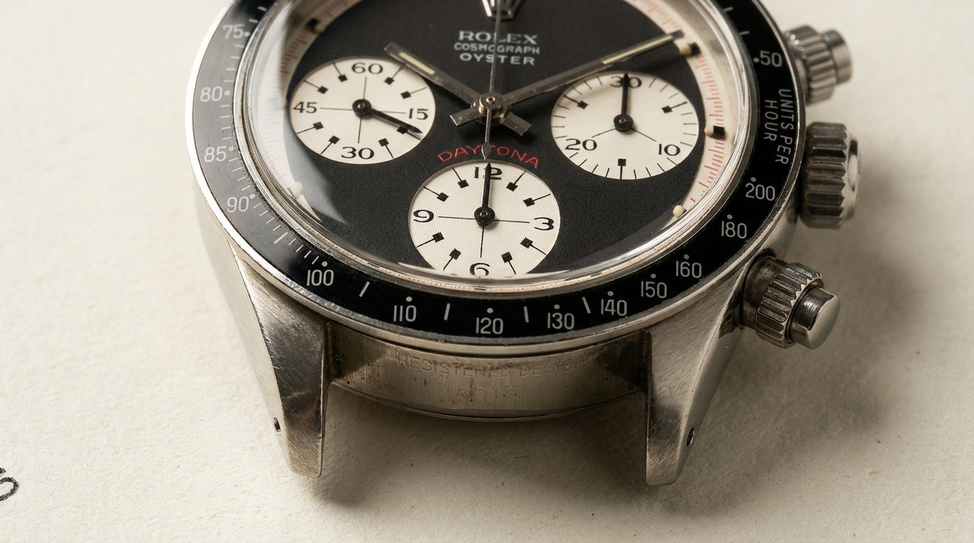 A pristine donor dial transplanted into a mismatched case